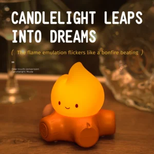 Cute Campfire Night Light